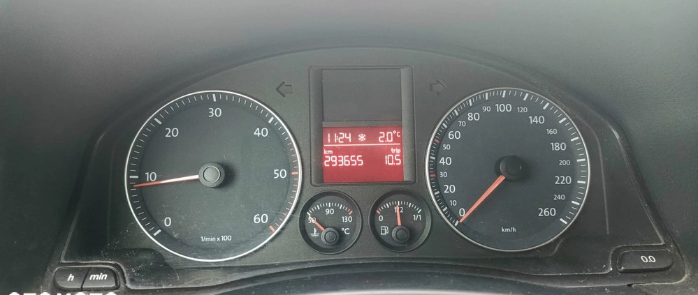Volkswagen Golf Plus cena 15500 przebieg: 293000, rok produkcji 2008 z Zaklików małe 562